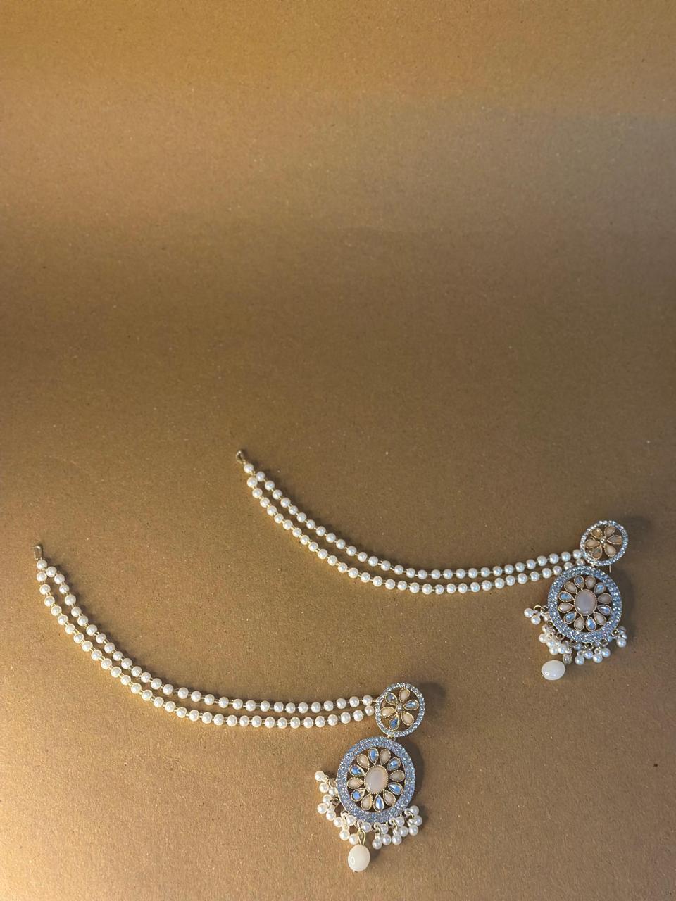 Fatima earring with saharay - bundle