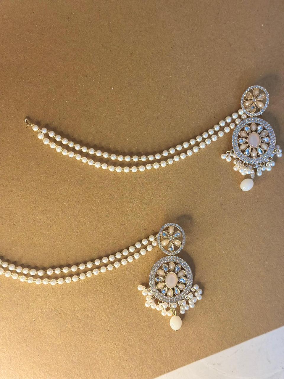 Fatima earring with saharay - bundle