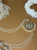 Kundan moti gold with double saharay bundle