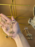 Patang (pink purple and gold) and saharay bundle
