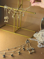 Patang (black and gold) and saharay bundle
