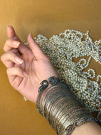 Hans with silver bangle bundle
