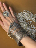 Hans with silver bangle bundle