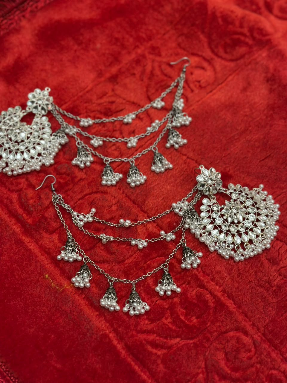 durefishan kundan moti with saharay (bundle)