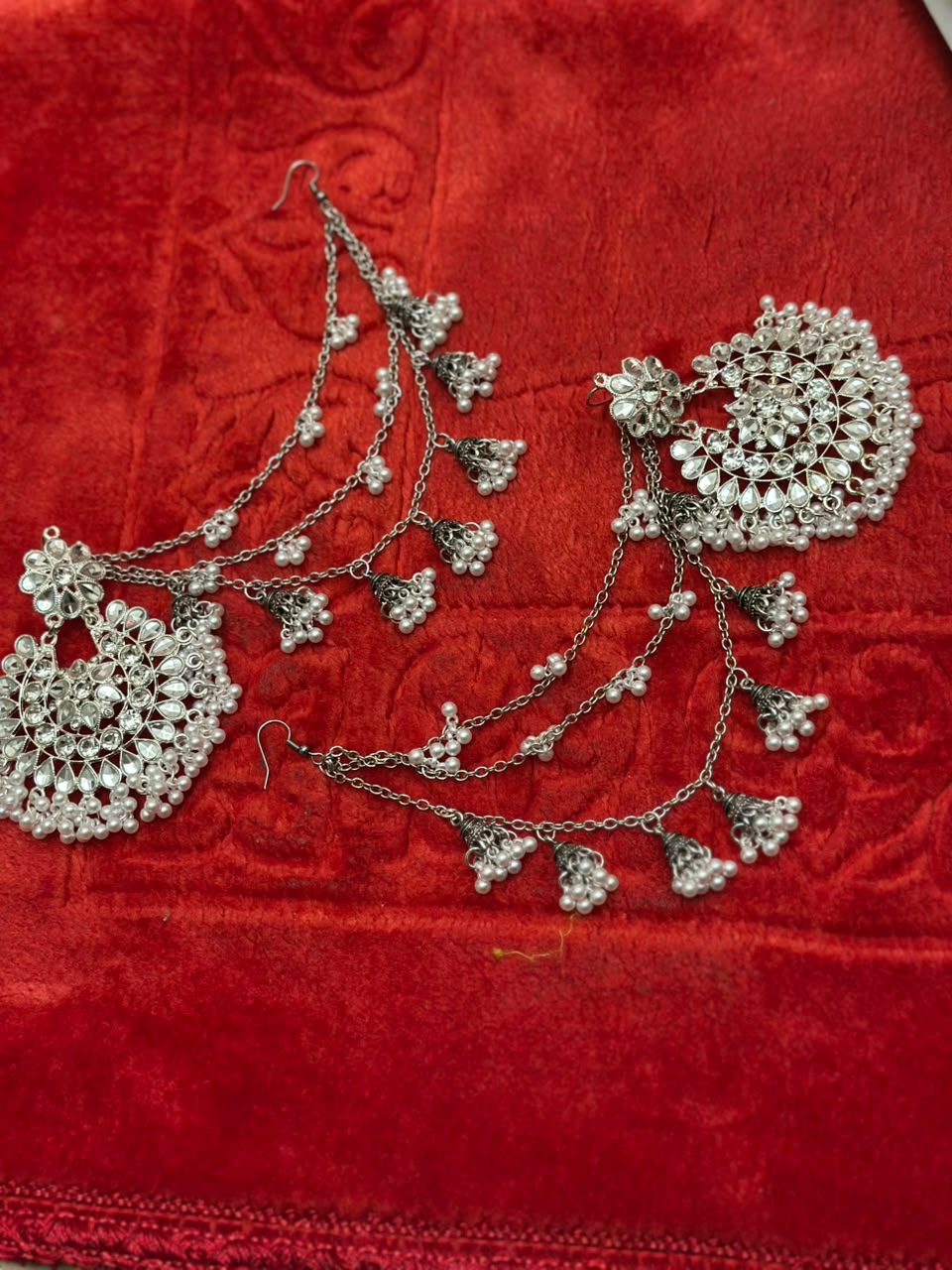 durefishan kundan moti with saharay (bundle)
