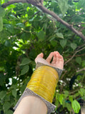 Yellow bangles with Chakoor bangle bundle