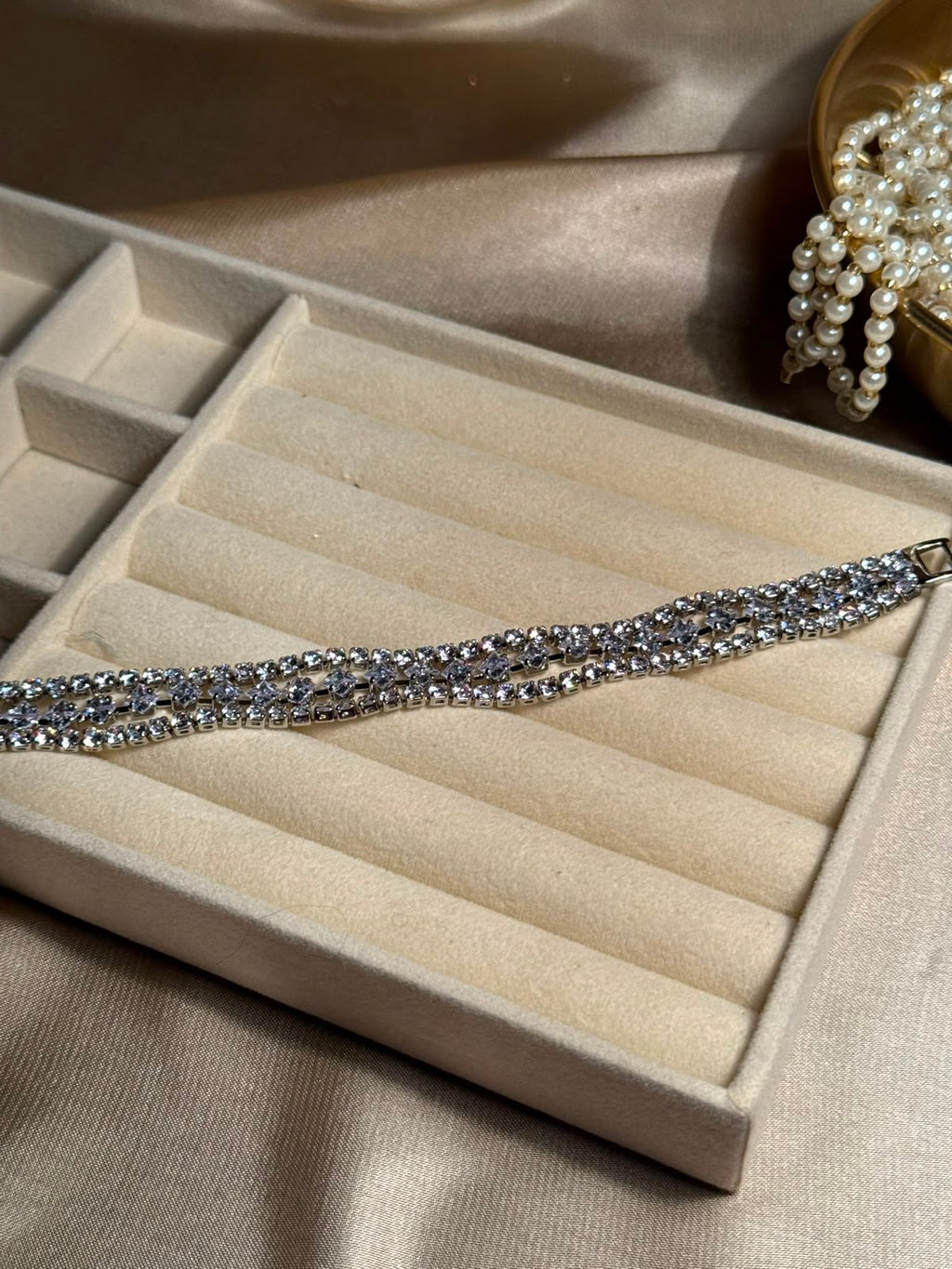 Moon bracelet - Silver