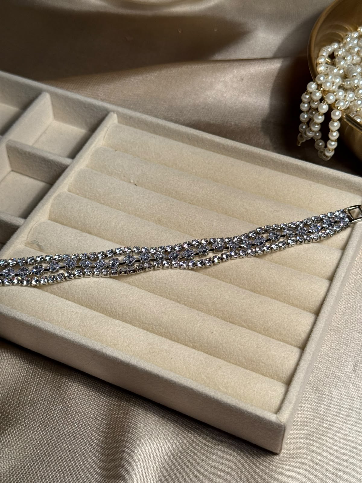 Moon bracelet - Silver