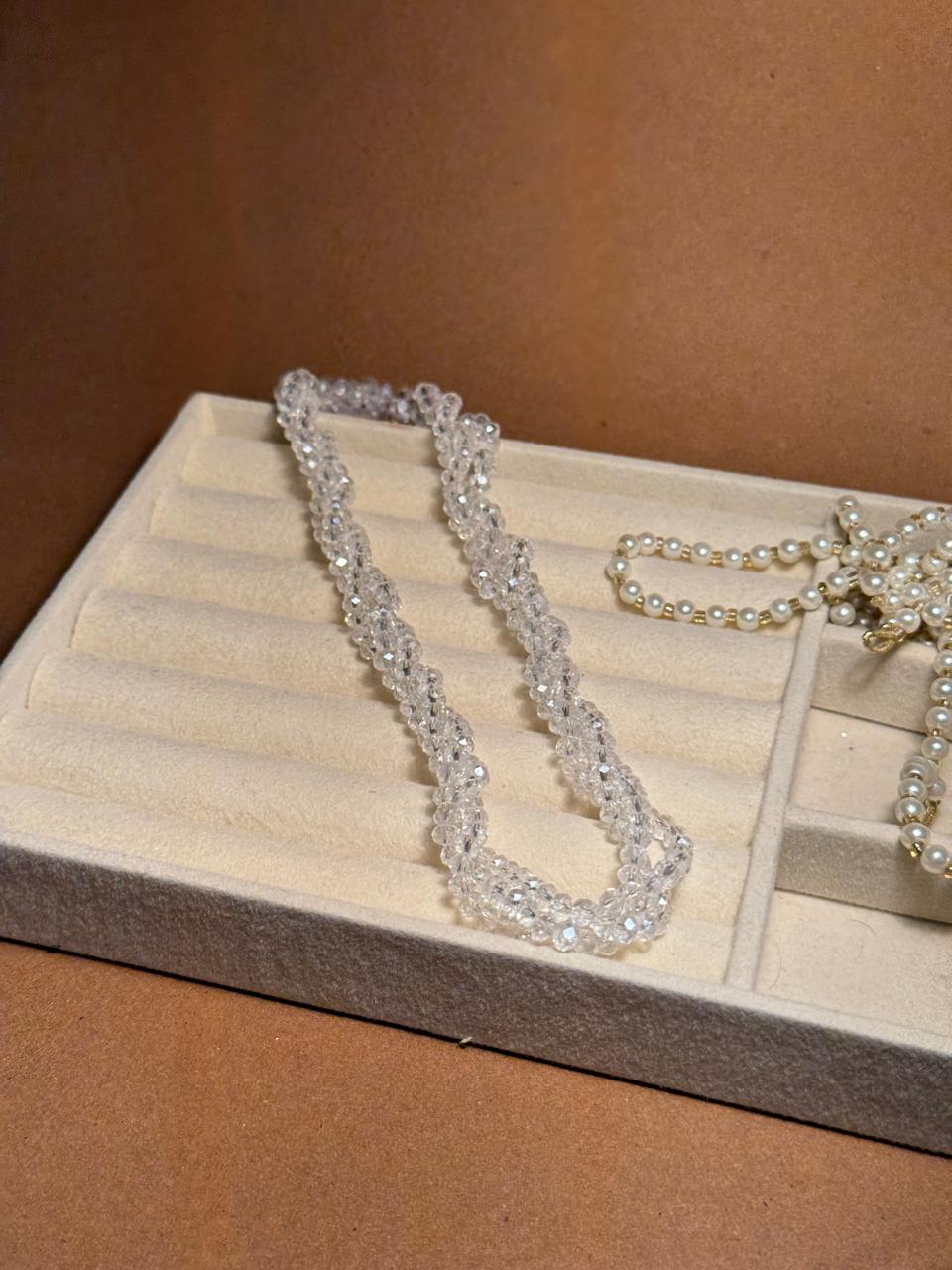 Crystal Chain - White