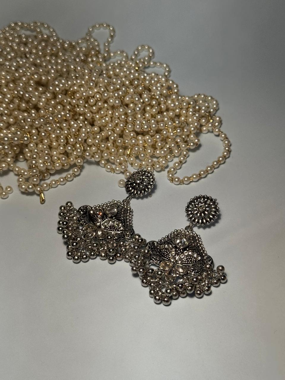 Shahana Silver Earrings