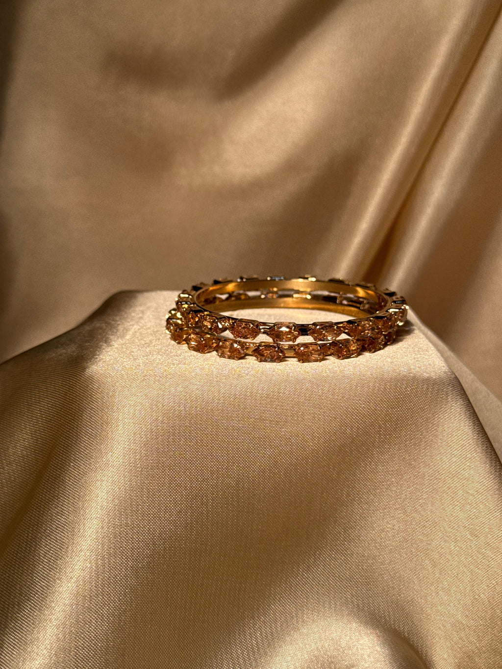 Beaded bangles Gold (kids collection)