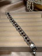 Silver Petal Bracelet