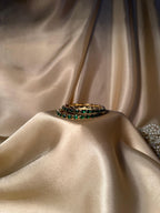 Glimmer bangles Gold - Green (kids collection)