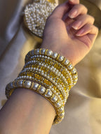 Moti Rani bangles - Yellow