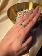 Zara Ring Gold - Black - 3