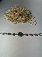 Halo Gem Bracelet - Blue