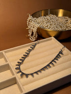 Oxidized Necklace Pineapple - Silver