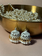 Ruhi jhumki - White