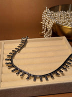 Oxidized Necklace - Dotted