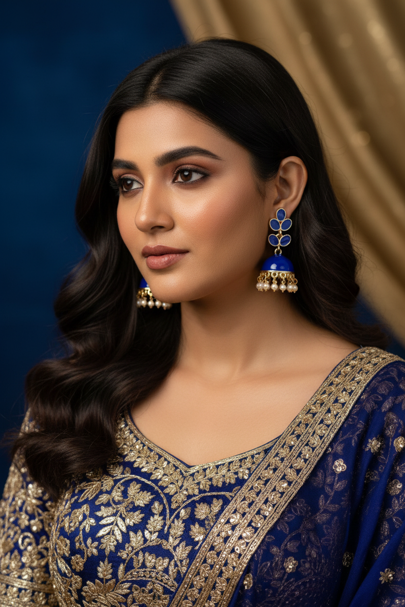 Booti Jhumki - Blue