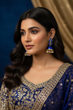 Booti Jhumki - Blue
