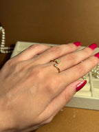 Leaf Gold ring