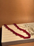 Crystal Chain - Maroon
