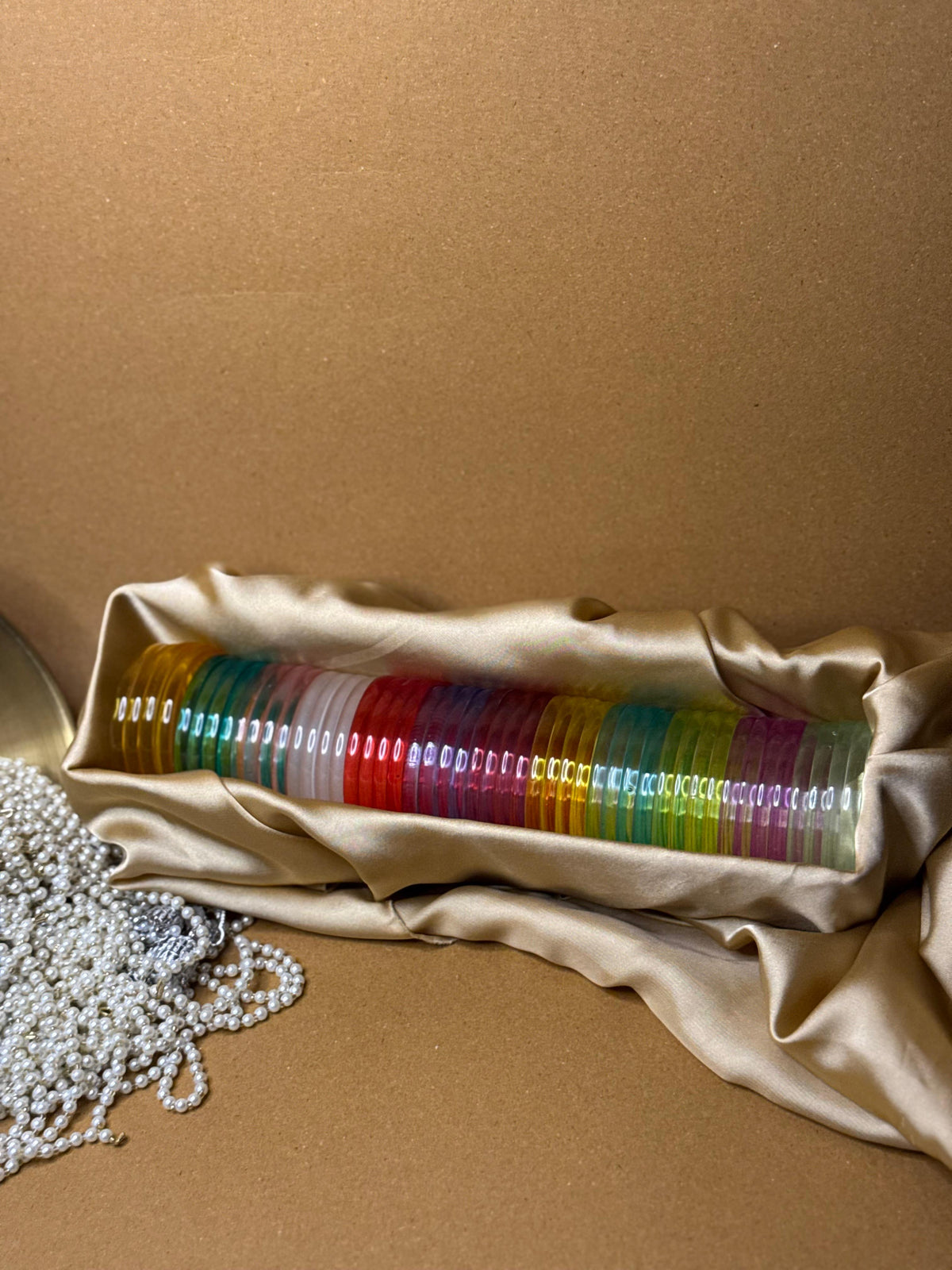 Jelly Pop bangles - 12 colors
