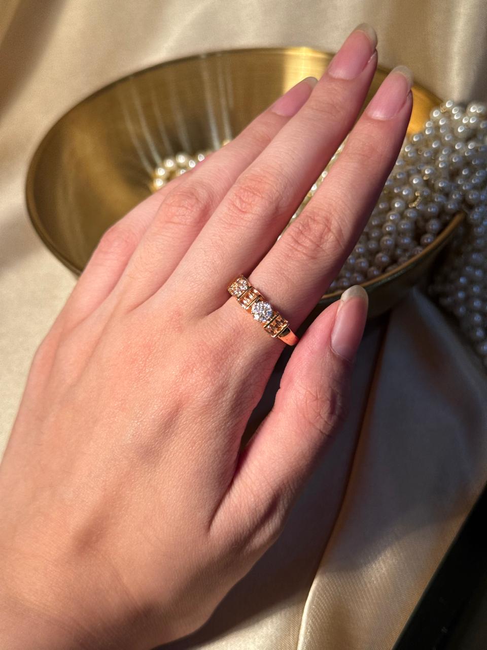 Zara Ring Gold - 1