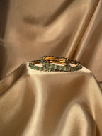 Zara bangles Gold - Light Green (kids collection)