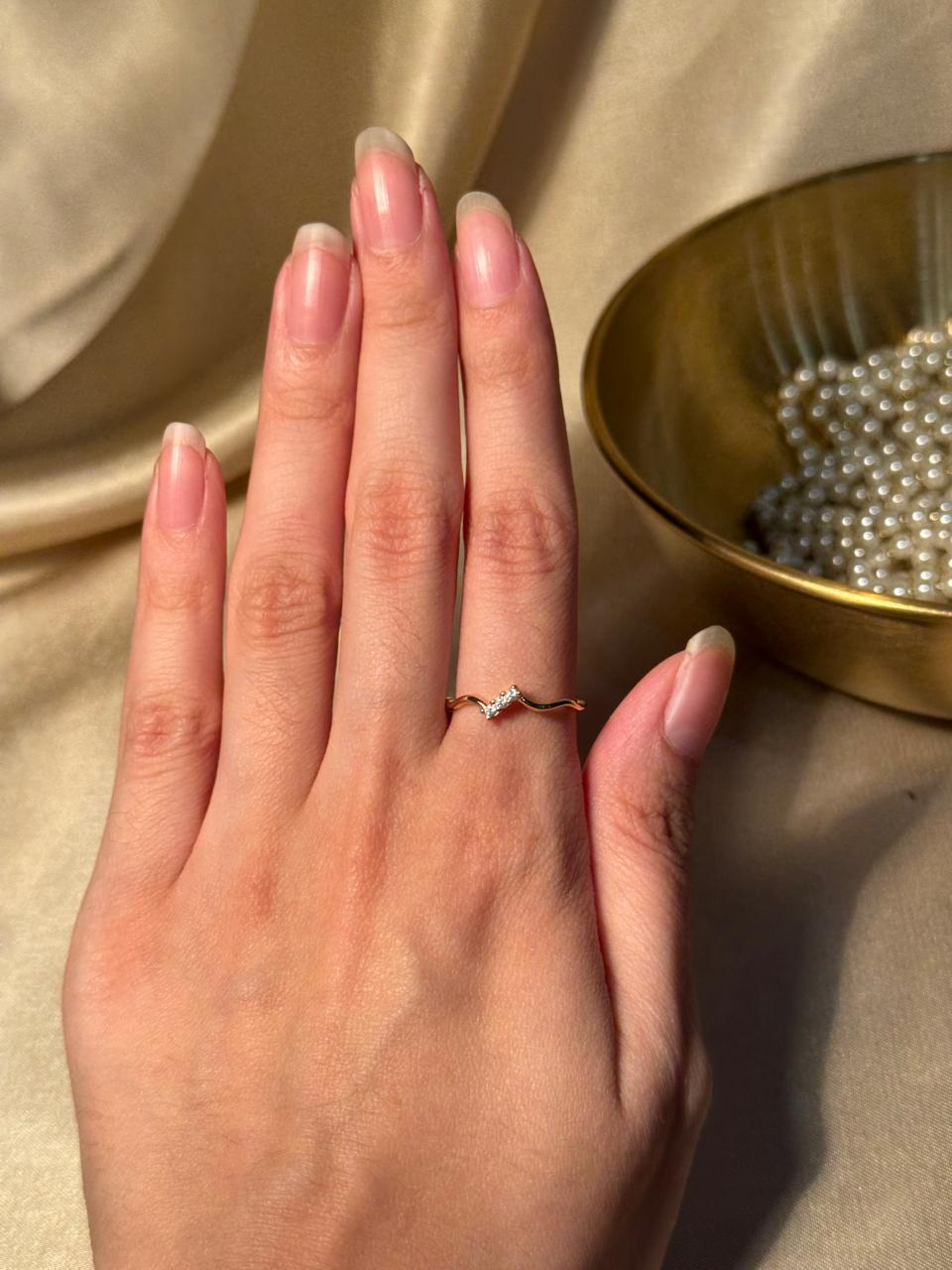 Delicate Ring Gold - 9