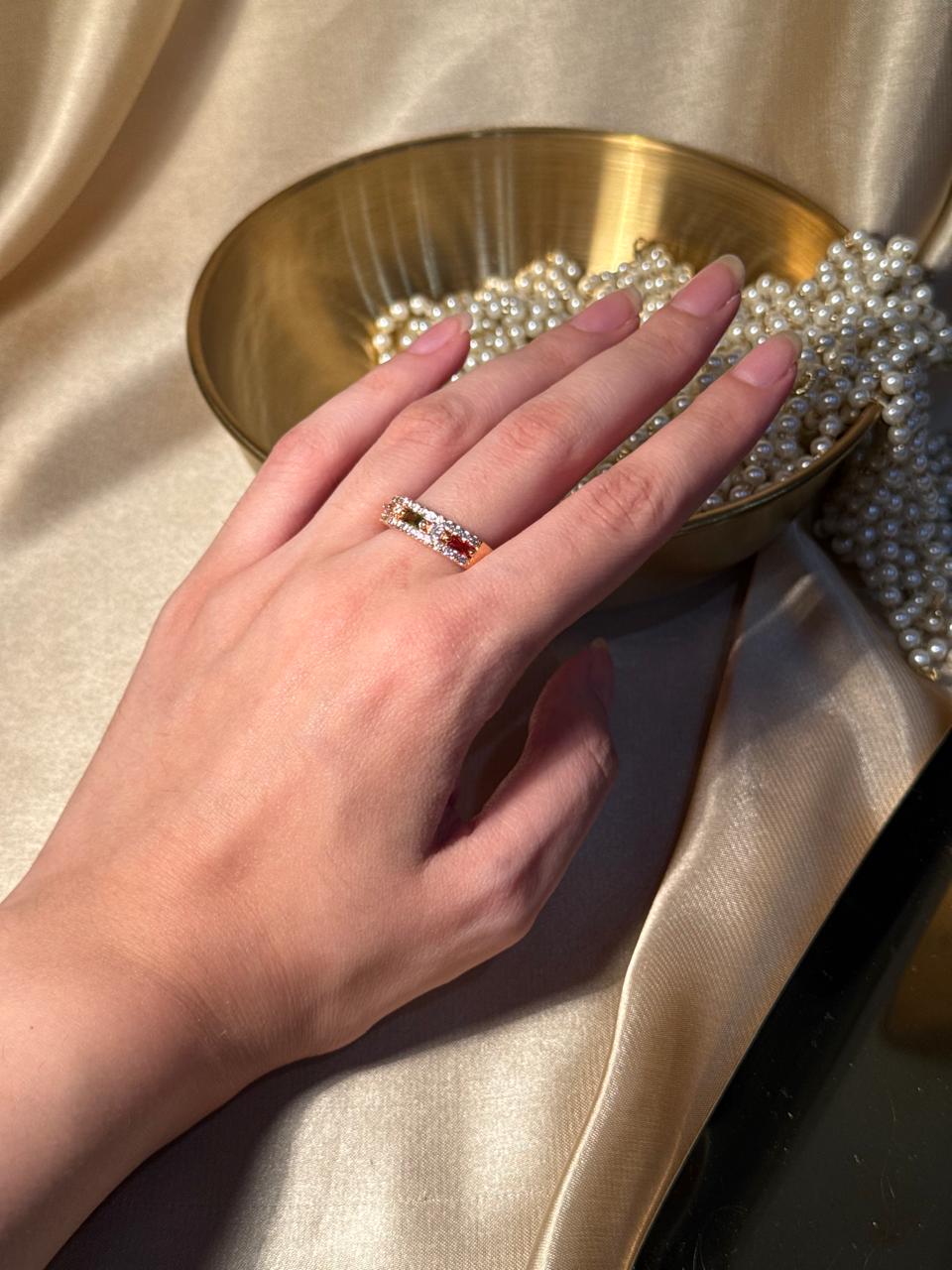 Zara Ring Gold - Multi - 2