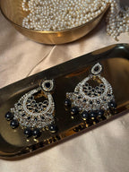 Nilofer Earrings - Black
