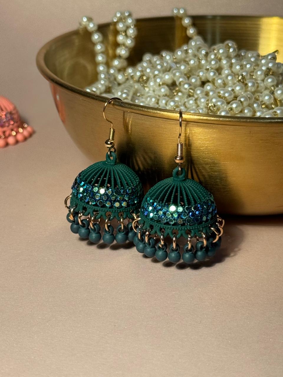 Matt jhumki heer - Green