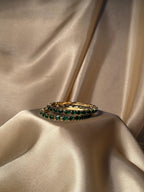 Glimmer bangles Gold - Green (kids collection)