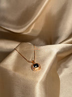 Royal Oval Necklace (Black)