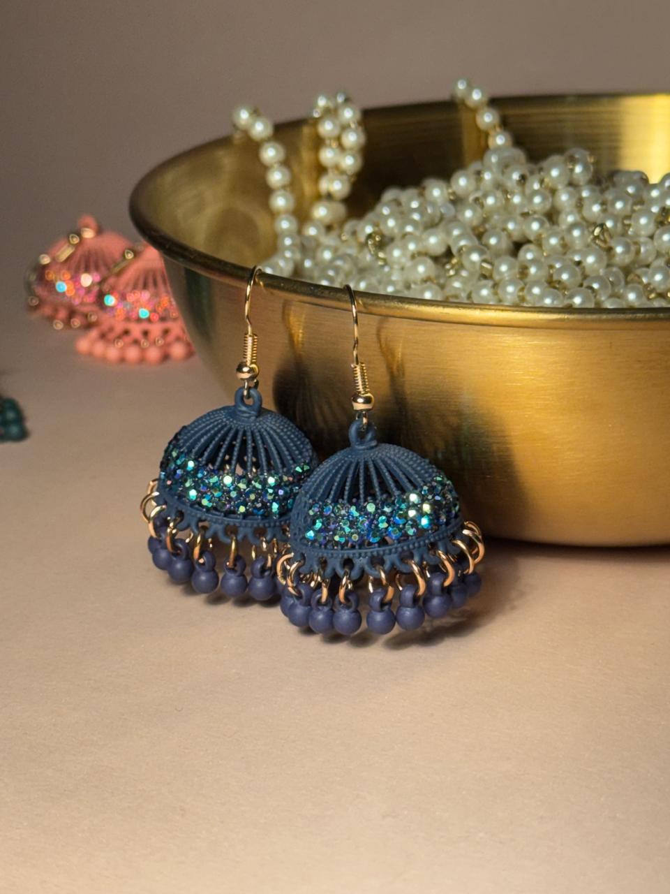 Matt jhumki heer - Blue