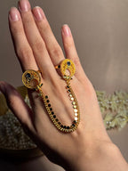 Moon Sona Double Ring - Grey