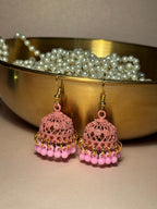 Ruhi jhumki - Pink