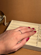 Swirl Silver Ring