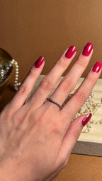 3 Dotted Silver Ring