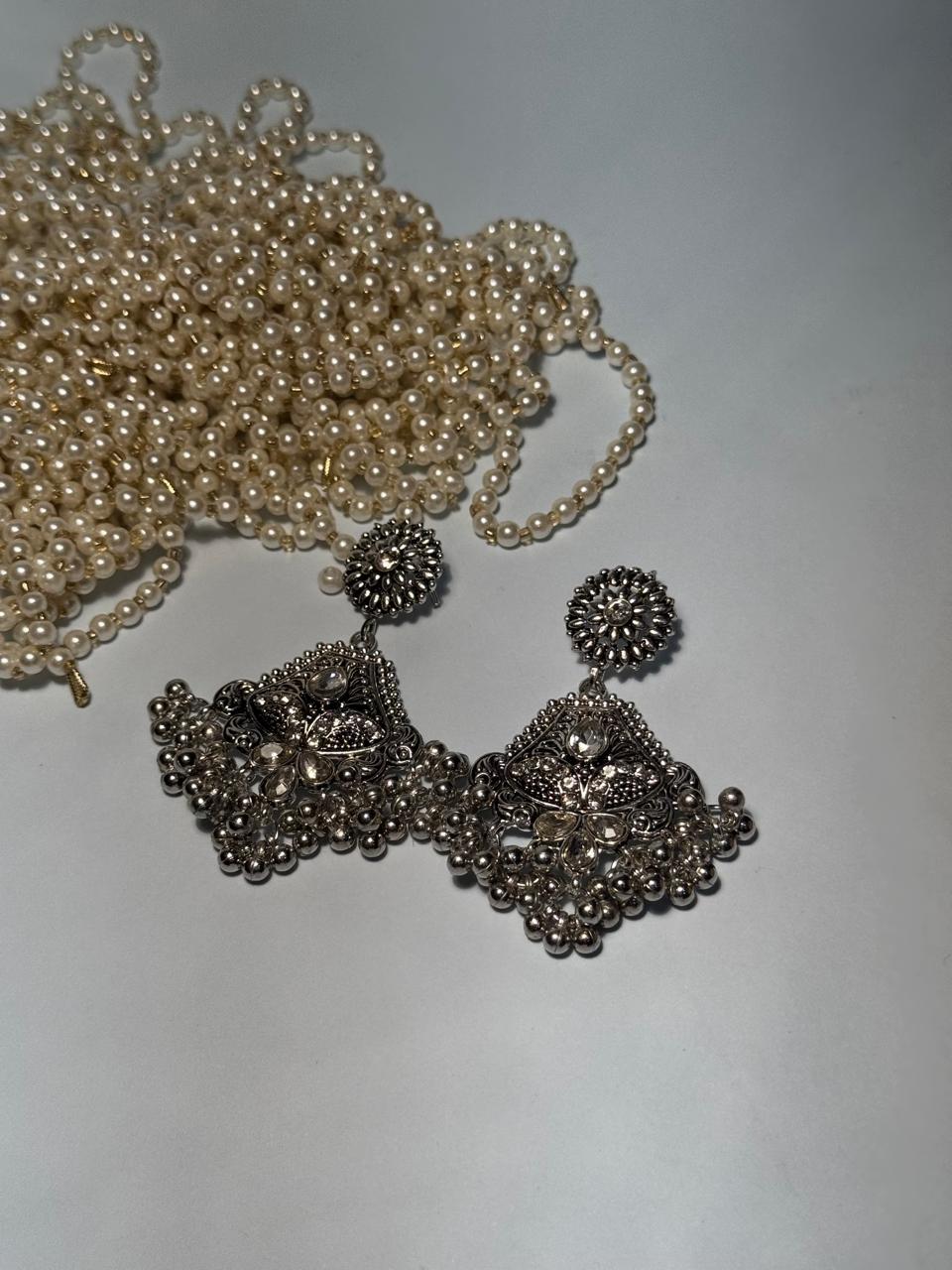 Shahana Silver Earrings