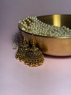 Meena karri antique Earrings - Copper