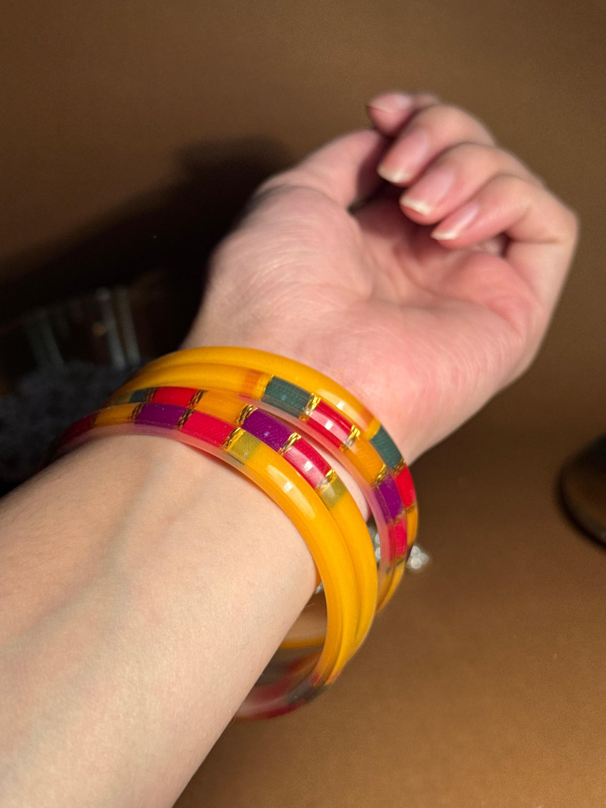 Aura bangle Gulnaz - Yellow