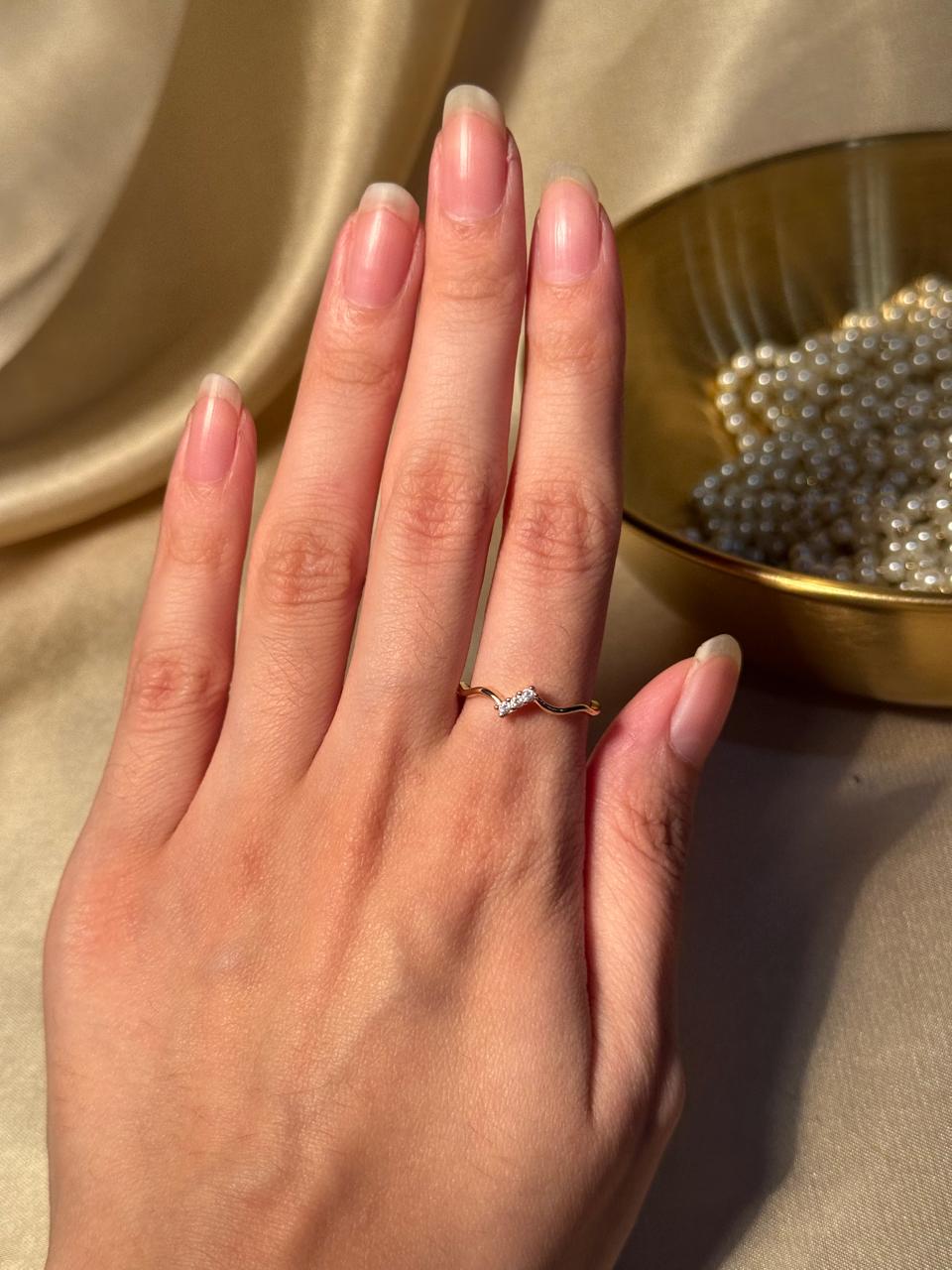 Delicate Ring Gold - 9