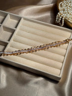 Leaf bracelet - Gold and Silver