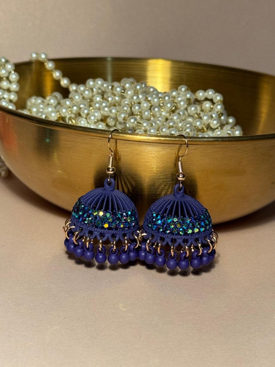 Matt jhumki heer - Purple