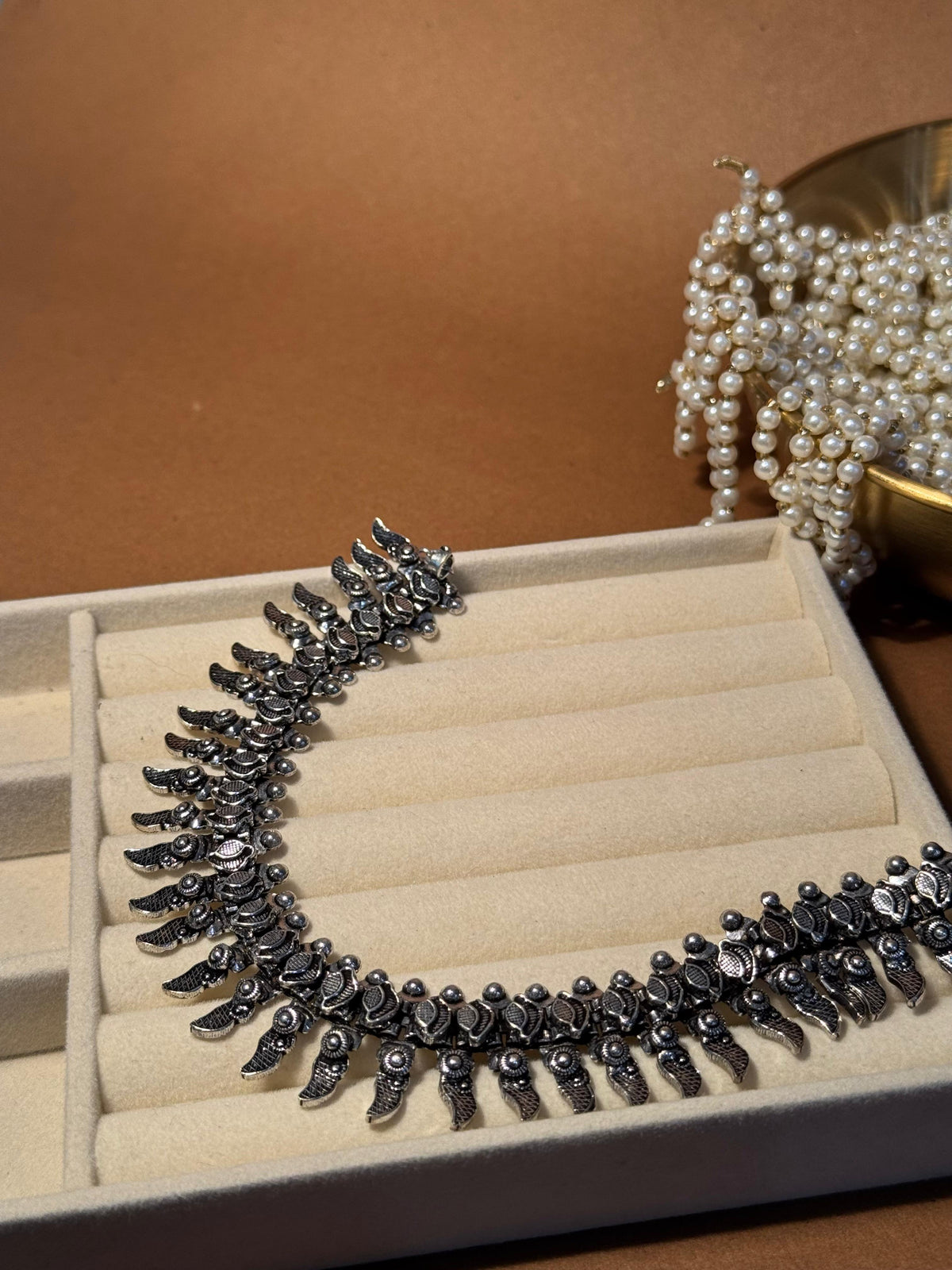 Oxidized Necklace - Morni