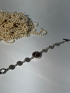 Halo Gem Bracelet - Black