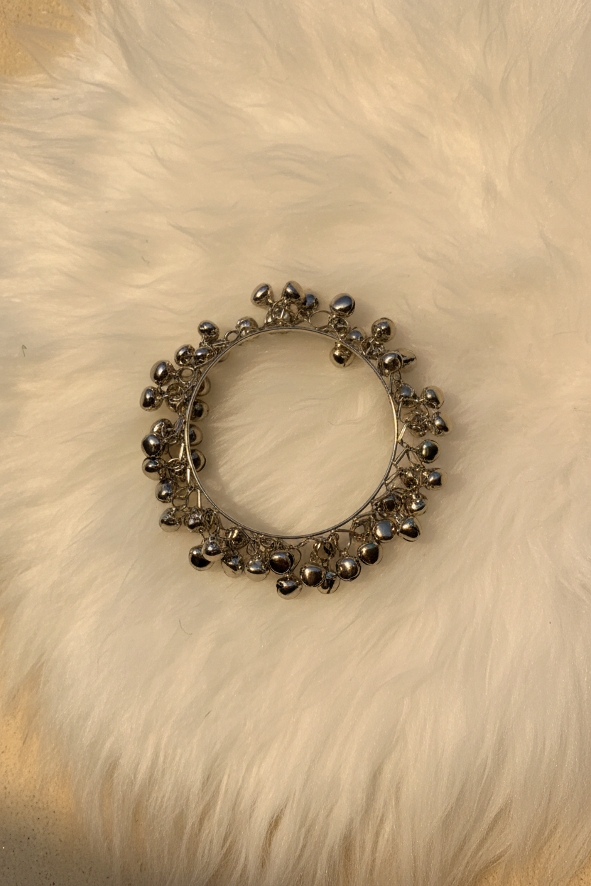 Ghungroo karray (silver)